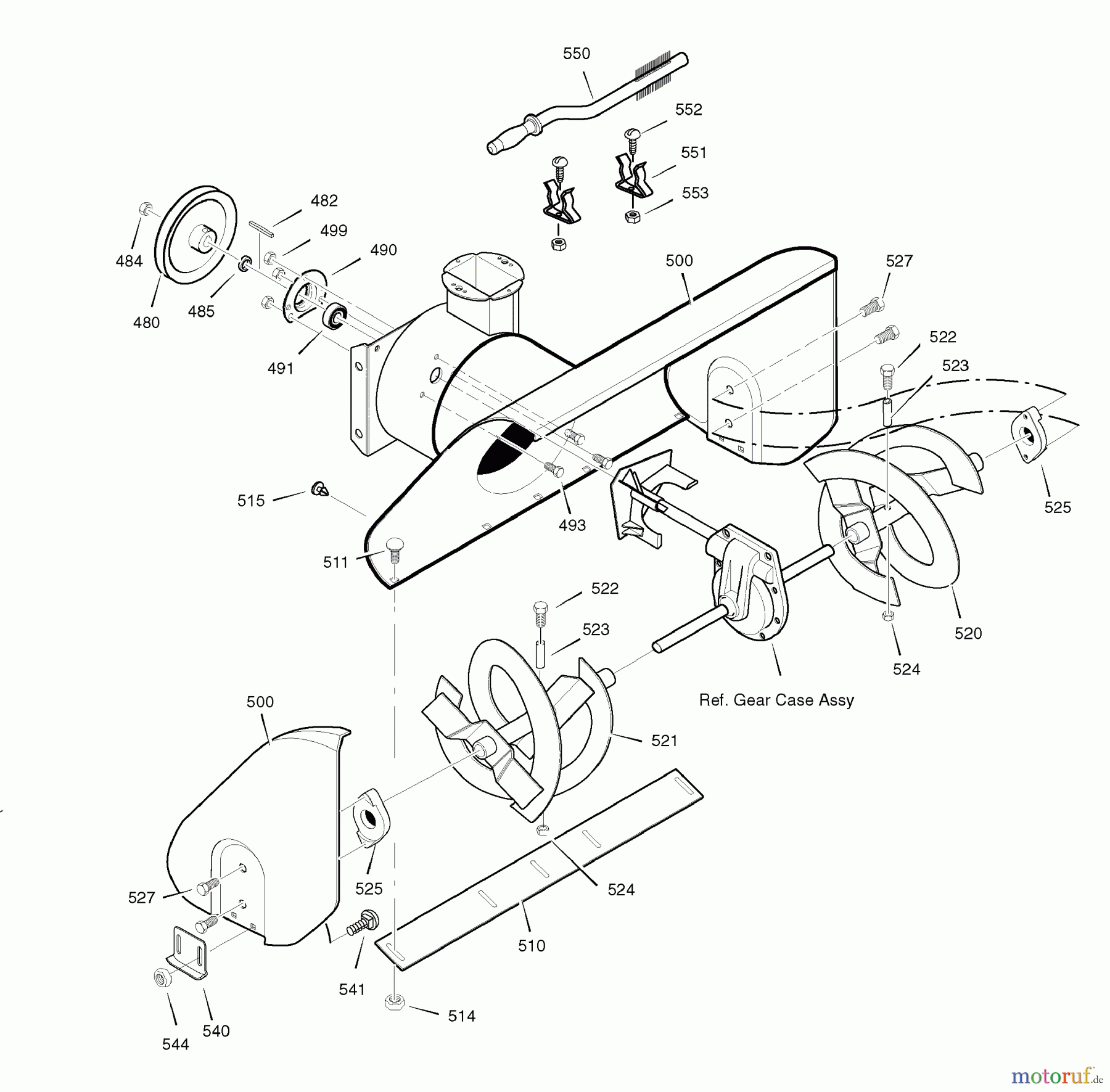  Murray Schneefräsen C950-52813-0 (1695559) - Craftsman 27