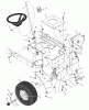 Murray 40541F - 40" Lawn Tractor (2002) Ricambi Steering