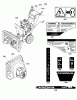 Murray CL61900R (1696227-00) - Canadiana 24" Dual Stage Snowthrower, 9HP (CE) (2012) Ricambi Decals Group (2990490)