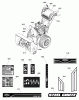 Murray M1227E (1696083) (1150/27) - B&S 27" Dual Stage Snowthrower (2011) (Canadian Tire) Ricambi Decals Group (2989961)