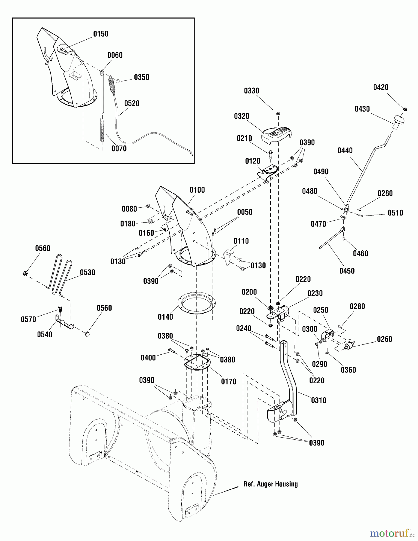 Murray Schneefräsen MM691150E (1696200-00) - Murray 27