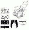 Murray MS55800E (1696211-00) - 22" Single Stage Snowthrower, 8HP (CE) (2012) Ricambi Decals Group (2990507)