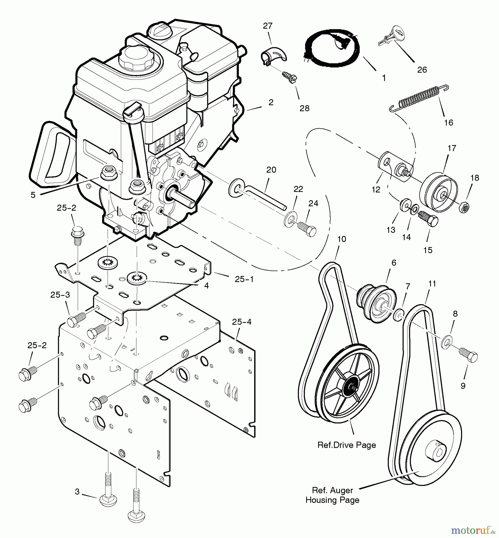 Murray Schneefräsen ST0726 (626750x16C) - Frontier 26