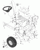 Murray 40541x99D - B&S/ 40" Lawn Tractor (2002) (AAFES) Listas de piezas de repuesto y dibujos Steering