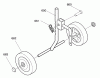 Murray 11052x6C - Ultra Cultivator (2001) Ricambi Wheel Assembly