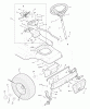 Murray 40708x8B - Scotts 40" Lawn Tractor (1996) (Home Depot) Listas de piezas de repuesto y dibujos Steering