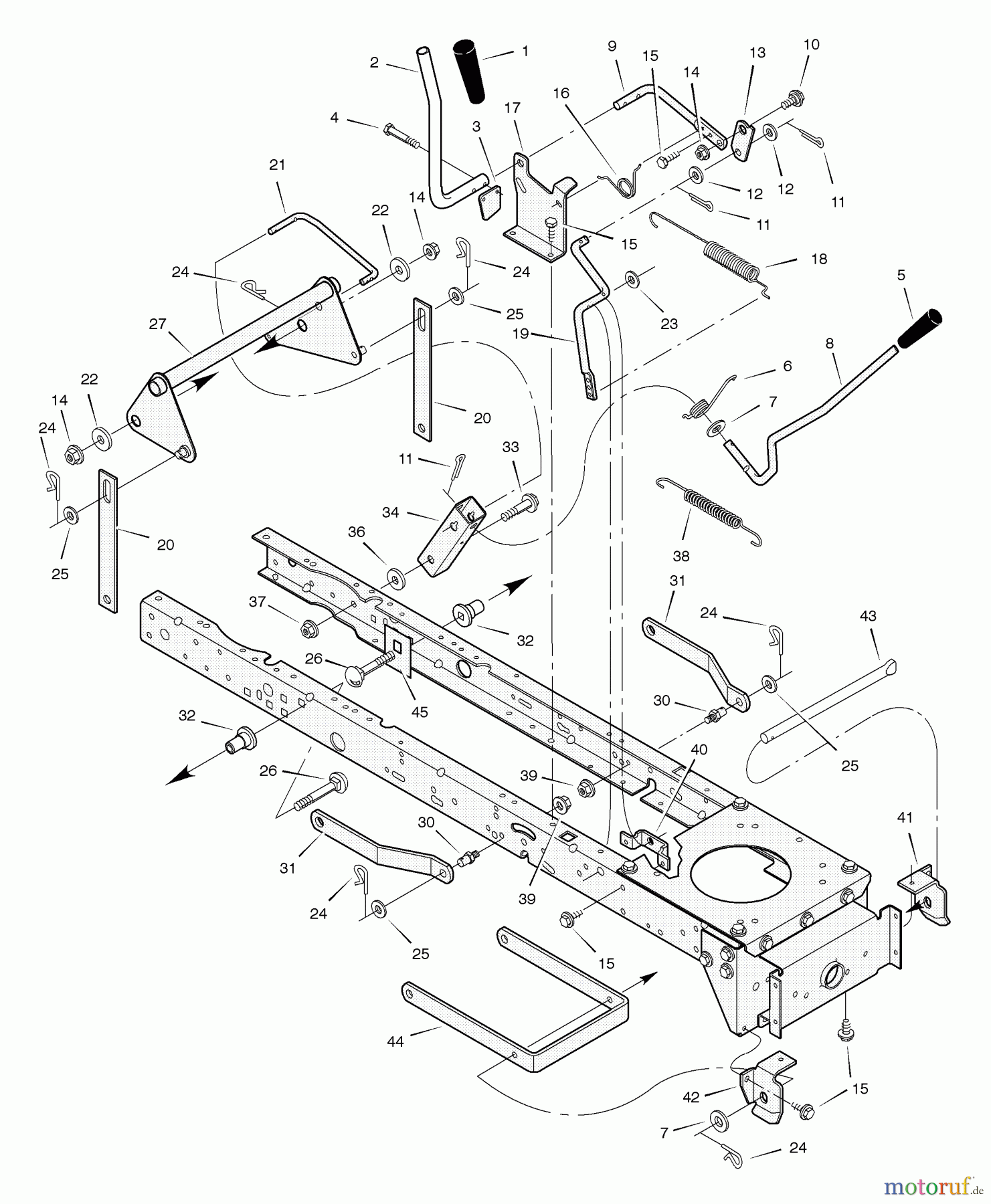 Murray Rasen- und Gartentraktoren 425005x8B - Scotts 42