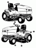 Murray 42502x8C - Scotts 42" Lawn Tractor (2000) (Home Depot) Ricambi Decal Assembly (part 1)