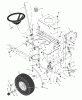 Murray 42515x92B - B&S/ 42" Lawn Tractor (2002) (Walmart) Listas de piezas de repuesto y dibujos Steering