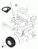 Murray 42516x92B - B&S/ 42" Lawn Tractor (2001) (Walmart) Listas de piezas de repuesto y dibujos Steering