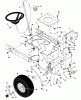 Murray 42533x30A - 42" Lawn Tractor (1997) Listas de piezas de repuesto y dibujos Steering