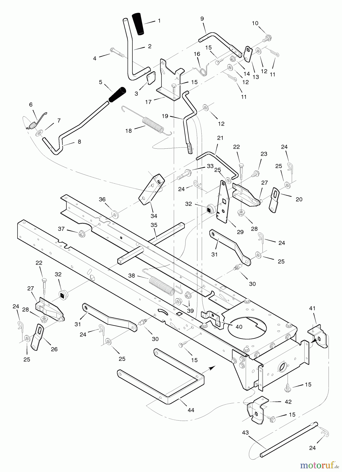  Murray Rasen- und Gartentraktoren 42534x30A - Murray 42
