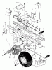 Murray 425605x692A - Stanley 42" Lawn Tractor (2001) Listas de piezas de repuesto y dibujos Drive Assembly