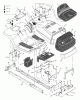 Murray 425610x99A - B&S/ 42" Lawn Tractor (2001) (AAFES) Listas de piezas de repuesto y dibujos Chassis & Hood
