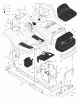 Murray 425610x99B - B&S/ 42" Lawn Tractor (2001) (AAFES) Listas de piezas de repuesto y dibujos Chassis & Hood