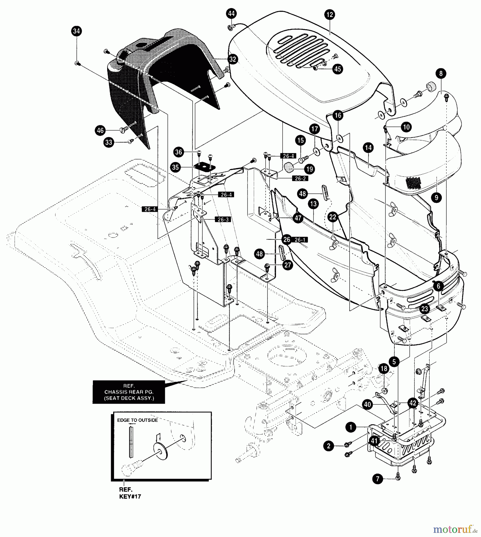  Murray Rasen- und Gartentraktoren 42561x8B - Scotts 42
