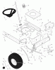 Murray 425620x99B - B&S/ 42" Lawn Tractor (2004) (AAFES) Listas de piezas de repuesto y dibujos Steering