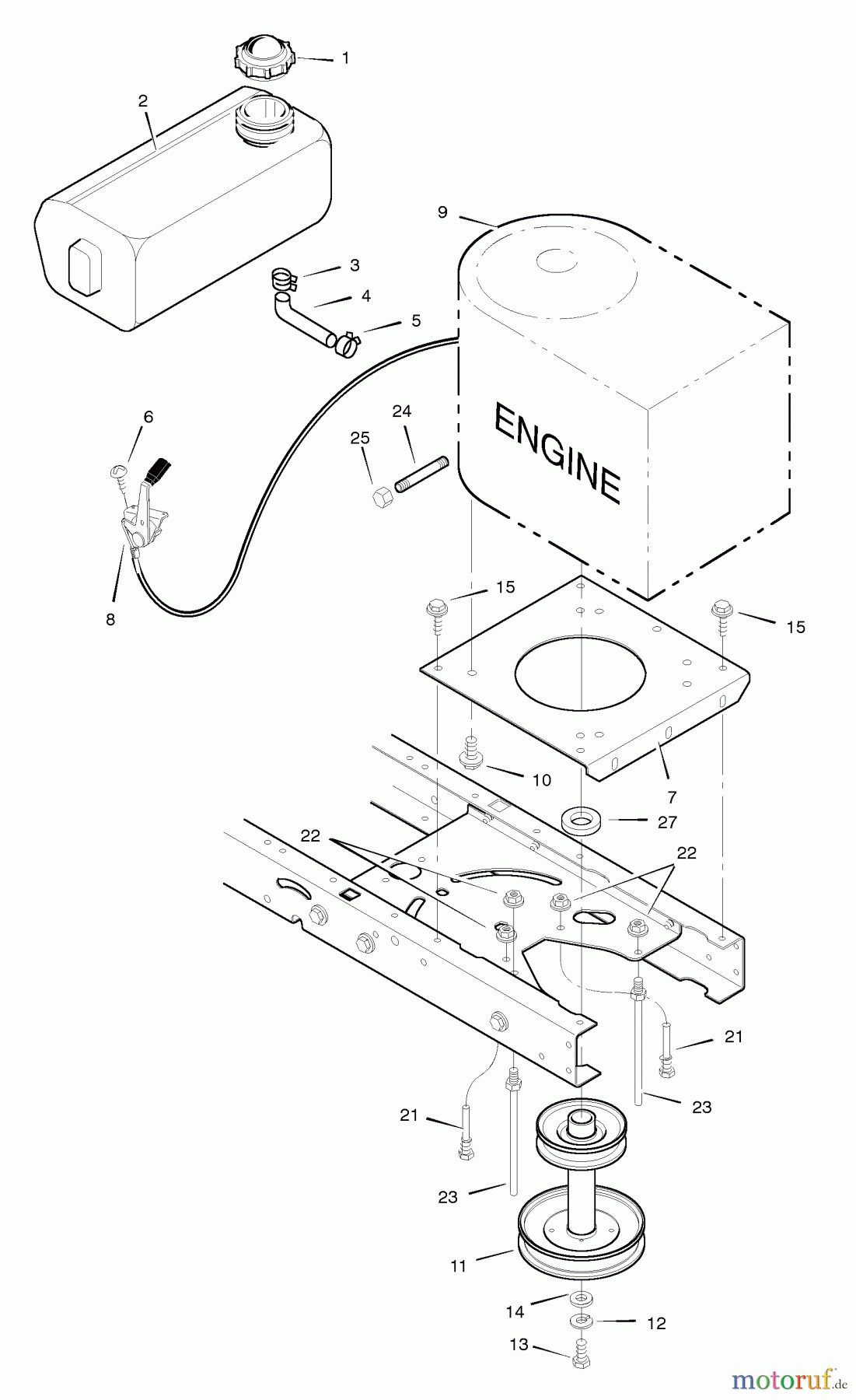  Murray Rasen- und Gartentraktoren 42567x30A - Murray 42