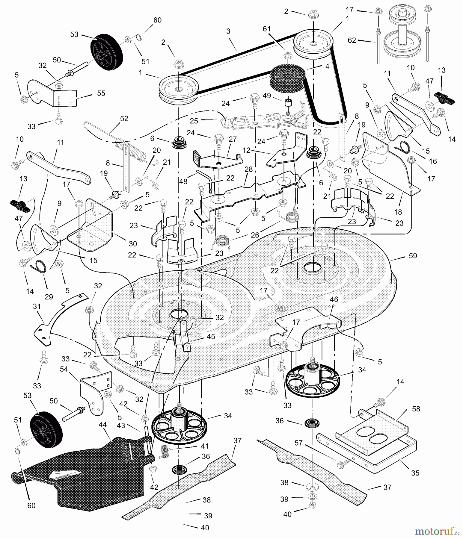  Murray Rasen- und Gartentraktoren 42583x6C - Murray Ultra 42
