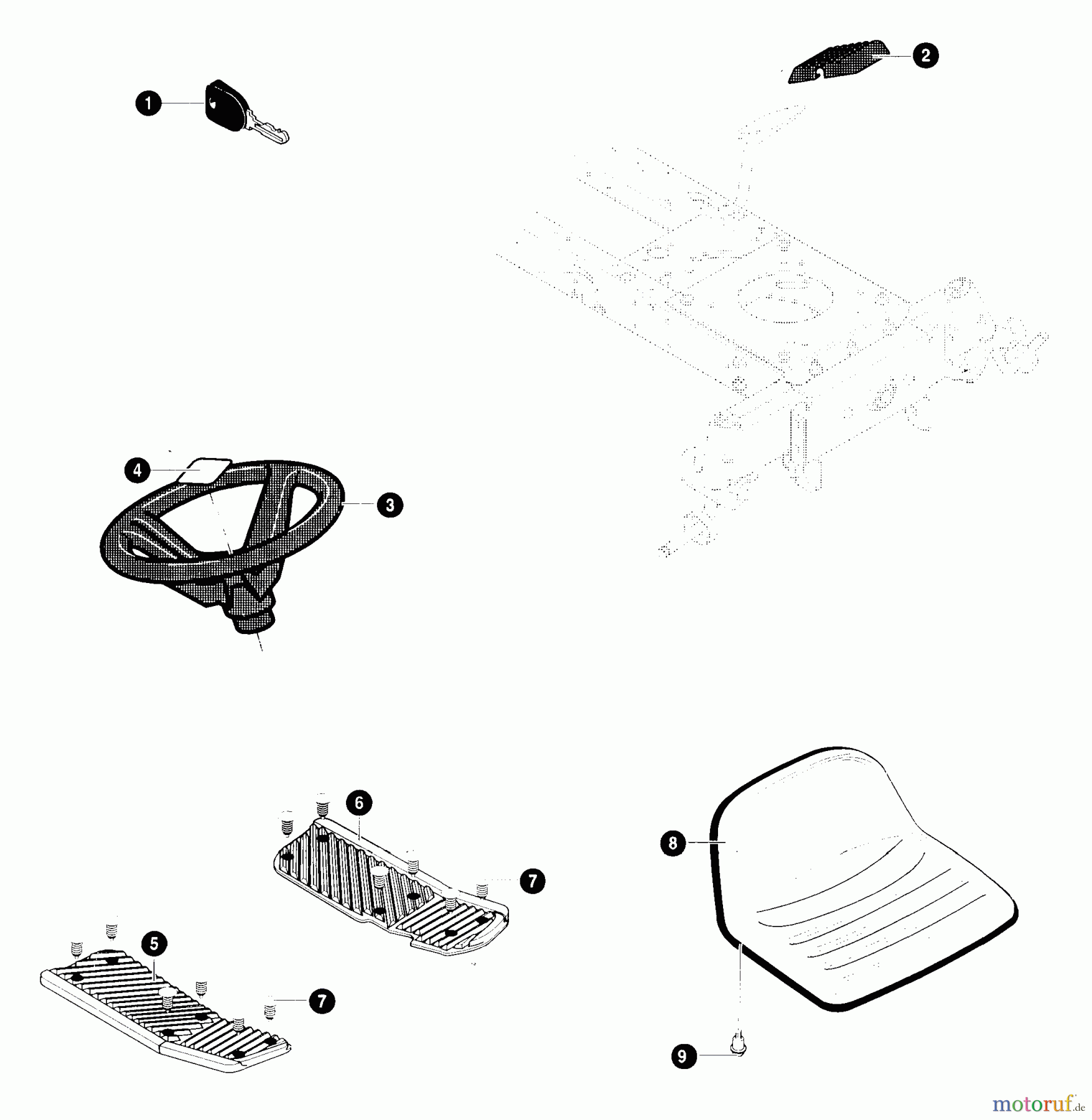  Murray Rasen- und Gartentraktoren 42589x8B - Scotts 42