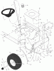 Murray 42598x92A - B&S/ 42" Lawn Tractor (2002) (Walmart) Listas de piezas de repuesto y dibujos Steering