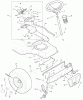 Murray 42816B - 42" Lawn Tractor (1996) Pièces détachées Steering