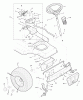Murray 42816C - 42" Lawn Tractor (1996) Listas de piezas de repuesto y dibujos Steering