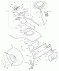 Murray 42829A - 42" Lawn Tractor (1996) Listas de piezas de repuesto y dibujos Steering