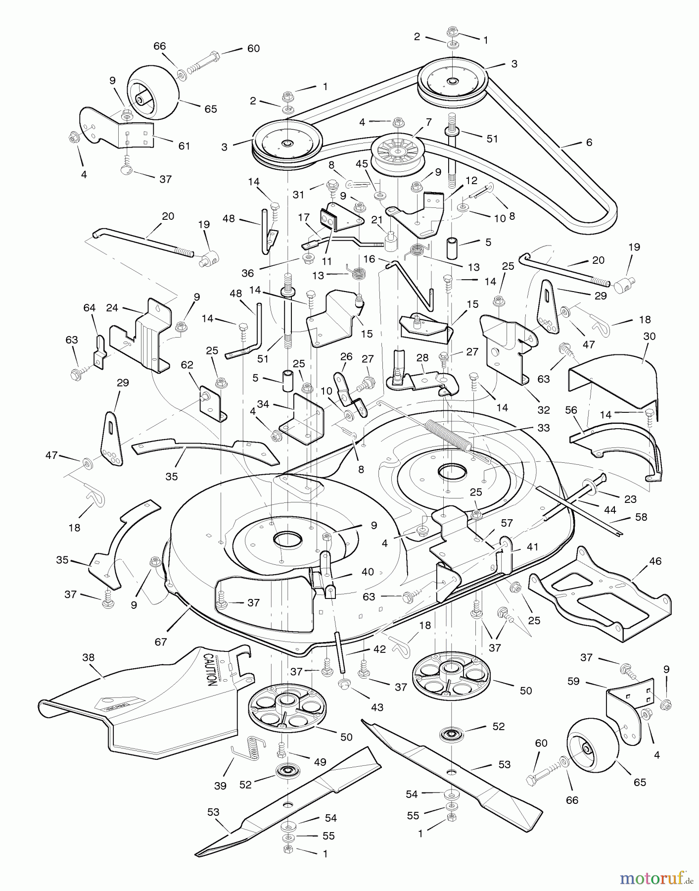  Murray Rasen- und Gartentraktoren 42915x62A - B&S/Murray 42