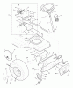 Murray 42915x6A - Ultra 42" Lawn Tractor (1996) Listas de piezas de repuesto y dibujos Steering