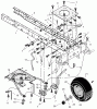 Murray 461000x71A - B&S/ 46" Garden Tractor (2001) (Quality Stores) Listas de piezas de repuesto y dibujos Front Frame Assembly