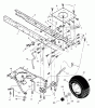 Murray 461004x92A - B&S/ 46" Garden Tractor (2004) (Walmart) Listas de piezas de repuesto y dibujos Front Frame Assembly