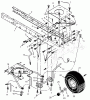 Murray 461007x92B - B&S/ 46" Garden Tractor (2002) (Walmart) Listas de piezas de repuesto y dibujos Front Frame Assembly