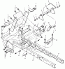 Murray 461007x92B - B&S/ 46" Garden Tractor (2002) (Walmart) Listas de piezas de repuesto y dibujos Rear Frame Assembly