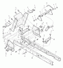 Murray 461008x692A - Stanley 46" Garden Tractor (2003) Listas de piezas de repuesto y dibujos Rear Frame Assembly