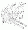 Murray 46104x8B - Scotts 46" Garden Tractor (2000) (Home Depot) Spareparts Rear Frame Assembly