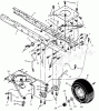 Murray 46104x8D - Scotts 46" Garden Tractor (2002) (Home Depot) Pièces détachées Front Frame Assembly