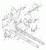 Murray 46107x92A - B&S/ 46" Garden Tractor (2000) (Walmart) Listas de piezas de repuesto y dibujos Rear Frame Assembly