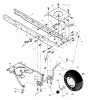 Murray 461603x48A - B&S/ 46" Garden Tractor (2003) (Mills) Listas de piezas de repuesto y dibujos Front Frame Assembly