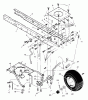 Murray 461604x99A - B&S/ 46" Garden Tractor (2004) (AAFES) Listas de piezas de repuesto y dibujos Front Frame Assembly