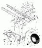 Murray 461605x99A - B&S/ 46" Garden Tractor (2005) (AAFES) Pièces détachées Front Frame Assembly