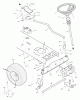 Murray 46250x30A - 46" Lawn Tractor (1996) Listas de piezas de repuesto y dibujos Steering