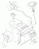 Murray 46370x5C - 46" Garden Tractor (1996) Listas de piezas de repuesto y dibujos Steering