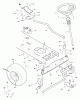 Murray 46379x30A - 46" Lawn Tractor (1998) Listas de piezas de repuesto y dibujos Steering