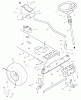 Murray 46401x30A - 46" Garden Tractor (1998) Listas de piezas de repuesto y dibujos Steering