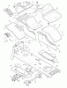 Murray 46430x6A - Ultra 46" Garden Tractor (1998) Listas de piezas de repuesto y dibujos Body Chassis