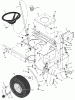 Murray 465305x92B - B&S/ 46" Lawn Tractor (2002) (Walmart) Listas de piezas de repuesto y dibujos Steering