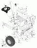 Murray 465602x8B - Scotts 46" Lawn Tractor (2001) (Home Depot) Listas de piezas de repuesto y dibujos Steering