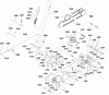 Murray 1695969 - 42" Single Stage Snowthrower Attachment Listas de piezas de repuesto y dibujos Drive & Hitch Group (987402)