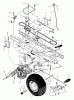 Murray 465606x683A - Stanley 46" Lawn Tractor (2001) Listas de piezas de repuesto y dibujos Drive Assembly
